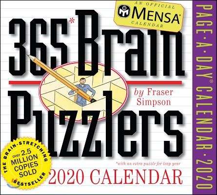 Mensa 365 Brain Puzzlers 2020 Calendar