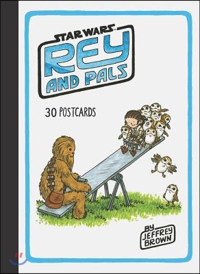 Rey and Pals: 30 Postcards: (Star Wars Fan Gift)