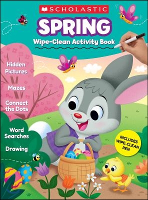 Spring Wipe-Clean Activity Book