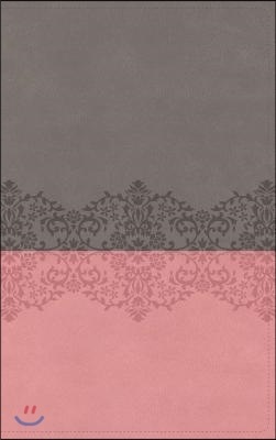 Niv, Life Application Study Bible, Third Edition, Leathersoft, Gray/Pink, Indexed, Red Letter Edition