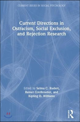 Current Directions in Ostracism, Social Exclusion and Rejection Research