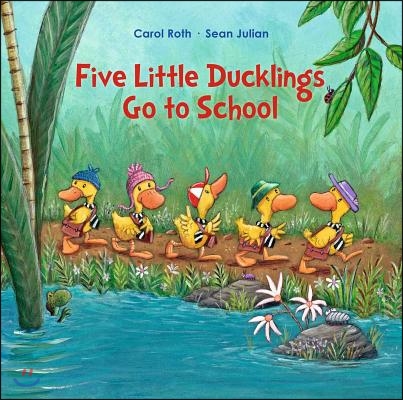 Five Little Ducklings Go to School