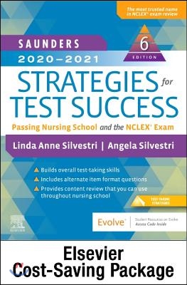 Saunders 2020-2021 Strategies for Test Success - Elsevier Ebook on Vitalsource + Evolve Access Retail Access Cards