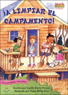 &#161;a Limpiar El Campamento! (Clean-Sweep Campers): Fractions