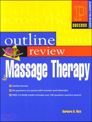 Outline Review of Massage Therapy 5+1 Package [With CDROM]