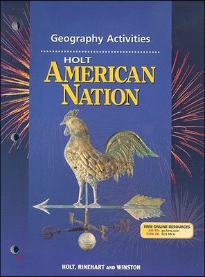 American Nation, Grades 9-12 Geography Activities