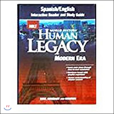 Modern Era, Grades 9-12 World History Human Legacy Interactive Reader and Study Guide