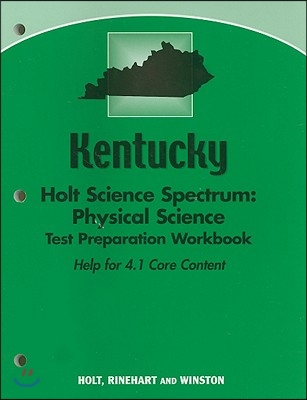 Science Spectrum Physical Science Test Preparation Workbook Grade 9