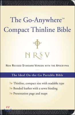 Go-Anywhere Compact Thinline Bible-NRSV-With Apocrypha