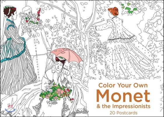 Color Your Own Monet and the Impressionists