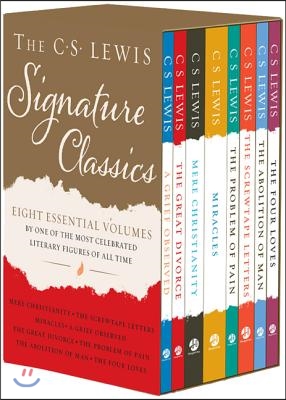 The C. S. Lewis Signature Classics (8-Volume Box Set): An Anthology of 8 C. S. Lewis Titles: Mere Christianity, the Screwtape Letters, Miracles, the G