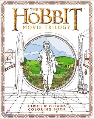 The Hobbit Movie Trilogy: Heroes and Villains Coloring Book