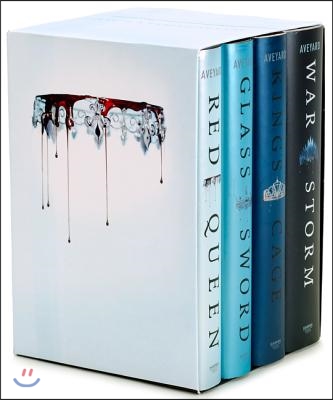 Red Queen 4-Book Hardcover Box Set: Books 1-4