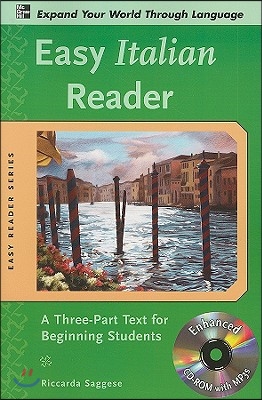 Easy Italian Reader W/CD-ROM: A Three-Part Text for Beginning Students [With CDROM]