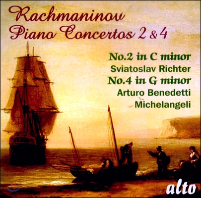 Arturo Benedetti Michelangeli / Sviatoslav Richter 라흐마니노프: 피아노 협주곡 2번, 4번
