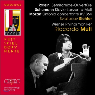 Sviatoslav Richter / Riccardo Muti  슈만: 피아노 협주곡 / 모차르트: 신포니아 콘체르테 