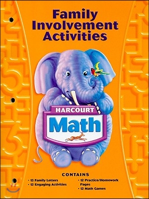 Harcourt Math: Family Involvement Activities, Grade K