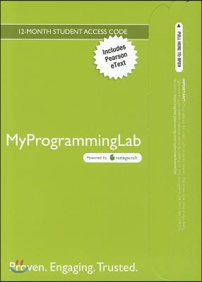 Introduction to Programming Using Python Myprogramminglab With Pearson Etext Access Card