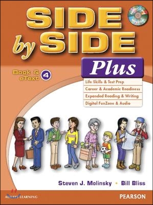 Side by Side Plus 4 Book &amp; Etext with CD