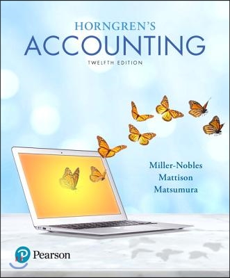 Horngren&#39;s Accounting Plus Mylab Accounting with Pearson Etext -- Access Card Package [With Access Code]