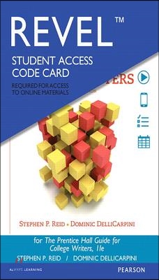 Prentice Hall Guide for College Writers Revel Access Code