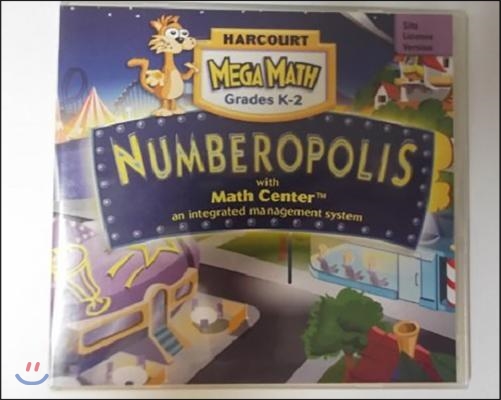 Harcourt School Publishers Eprod/Math Mega Math Numberopolis Grade K-2