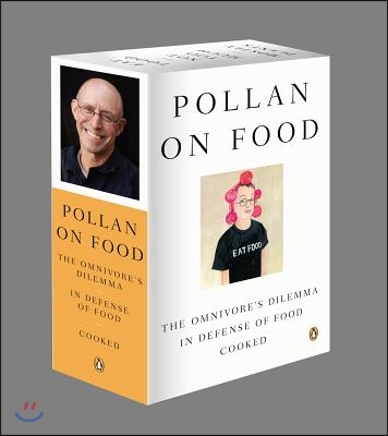 Pollan on Food Boxed Set: The Omnivore&#39;s Dilemma; In Defense of Food; Cooked