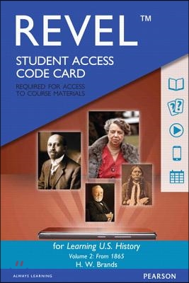 Learning U.S. History Revel Access Card