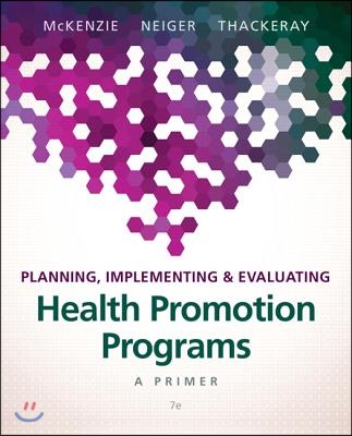 Planning, Implementing, and Evaluating Health Promotion Programs