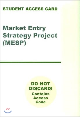 Market Entry Strategy Project Access Code Card