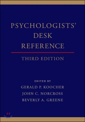 Psychologists' Desk Reference