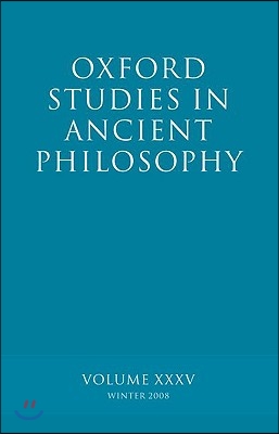 Oxford Studies in Ancient Philosophy: Volume 35