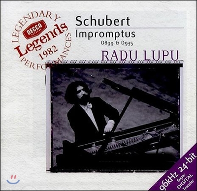 Radu Lupu 슈베르트 : 즉흥곡 (Schubert : Impromptus D899 & D935) 라두 루푸