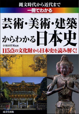 一冊でわかる芸術.美術.建築からわかる日本史 繩文時代から近代まで 115点の文化財から日本史を讀み解く!