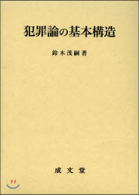 犯罪論の基本構造