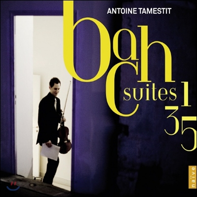 Antoine Tamestit 바흐 : 무반주 첼로 모음곡 1, 3, 5번 (비올라 버전) (Bach : Suites Nos.1, 3 & 5)