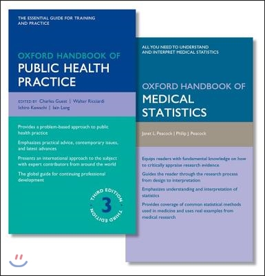 Oxford Handbook of Public Health Practice + Oxford Handbook of Medical Statistics