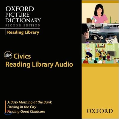 Oxford Picture Dictionary Reading Library Civics Audio CD