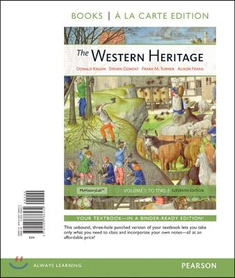 The Western Heritage, Volume 1, Books a la Carte Edition