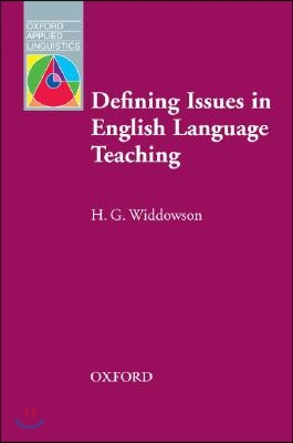 Defining Issues in English Language Teaching