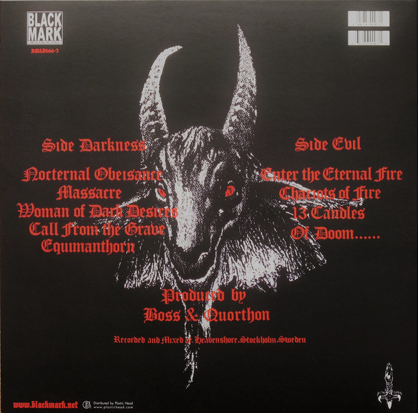 Bathory (바소리) - Under The Sign Of The Black Mark [LP]