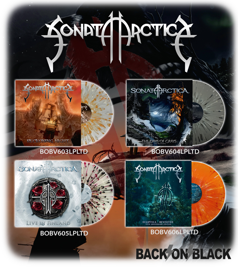 Sonata Arctica (소나타 악티카) - Days Of Grays [그레이 스플래터 컬러 2LP]