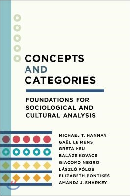 Concepts and Categories: Foundations for Sociological and Cultural Analysis