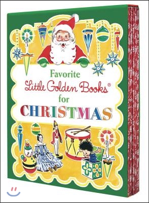 Favorite Little Golden Books for Christmas 5-Book Boxed Set: The Animals' Christmas Eve; The Christmas Story; The Little Christmas Elf; The Night Befo