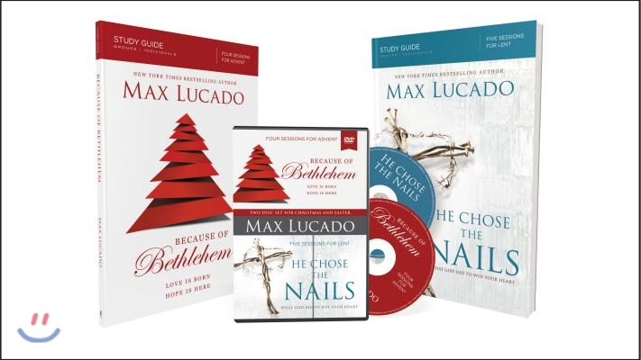 Because of Bethlehem/He Chose the Nails Study Guides with DVD: Love Is Born, Hope Is Here