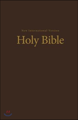 NIV, Value Pew and Worship Bible, Hardcover, Brown