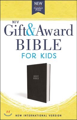 Niv, Gift and Award Bible for Kids, Flexcover, Black, Comfort Print