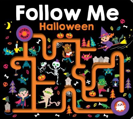 Maze Book: Follow Me Halloween