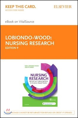 Nursing Research - Elsevier Ebook on Vitalsource Retail Access Card