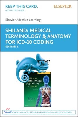 Elsevier Adaptive Learning for Medical Terminology &amp; Anatomy for Coding - Access Card